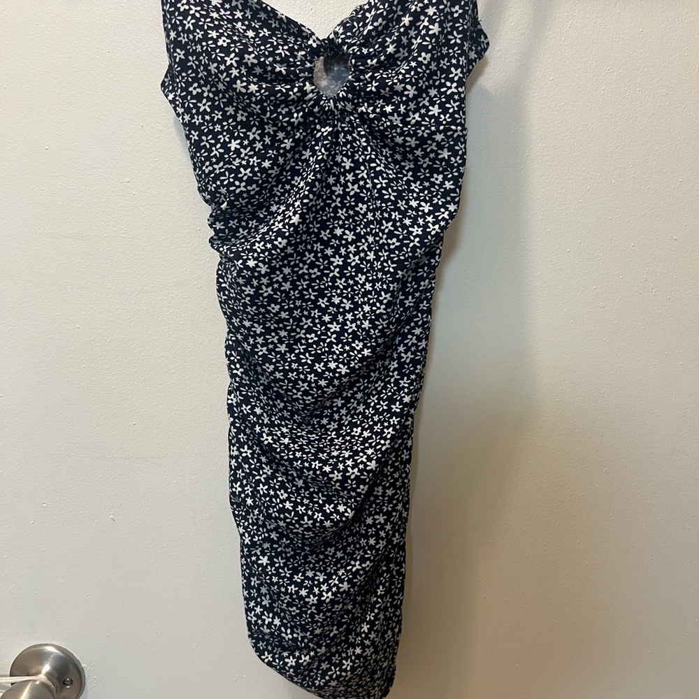 Windsor Black and White Floral Dress